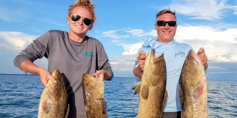 Angling for Monster-Sized Groupers in Crystal River, FL 